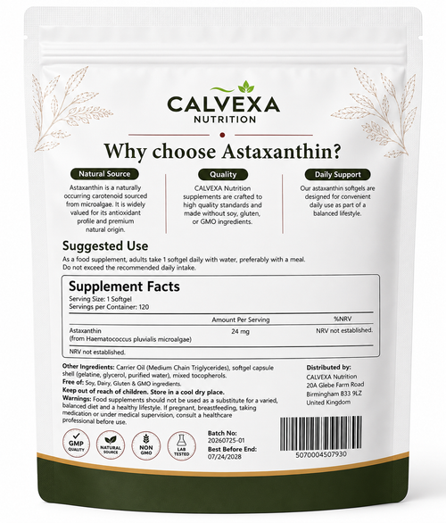Astaxanthin 24mg 120 -Softgels