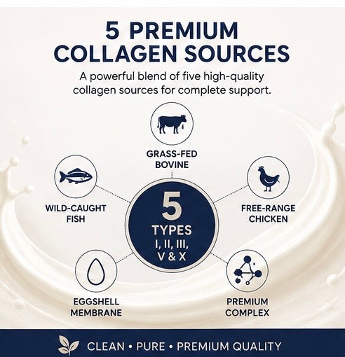 Multi Collagen Peptides Powder 500g