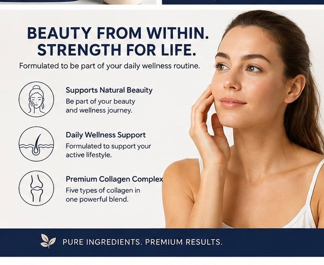 Multi Collagen Peptides Powder 500g
