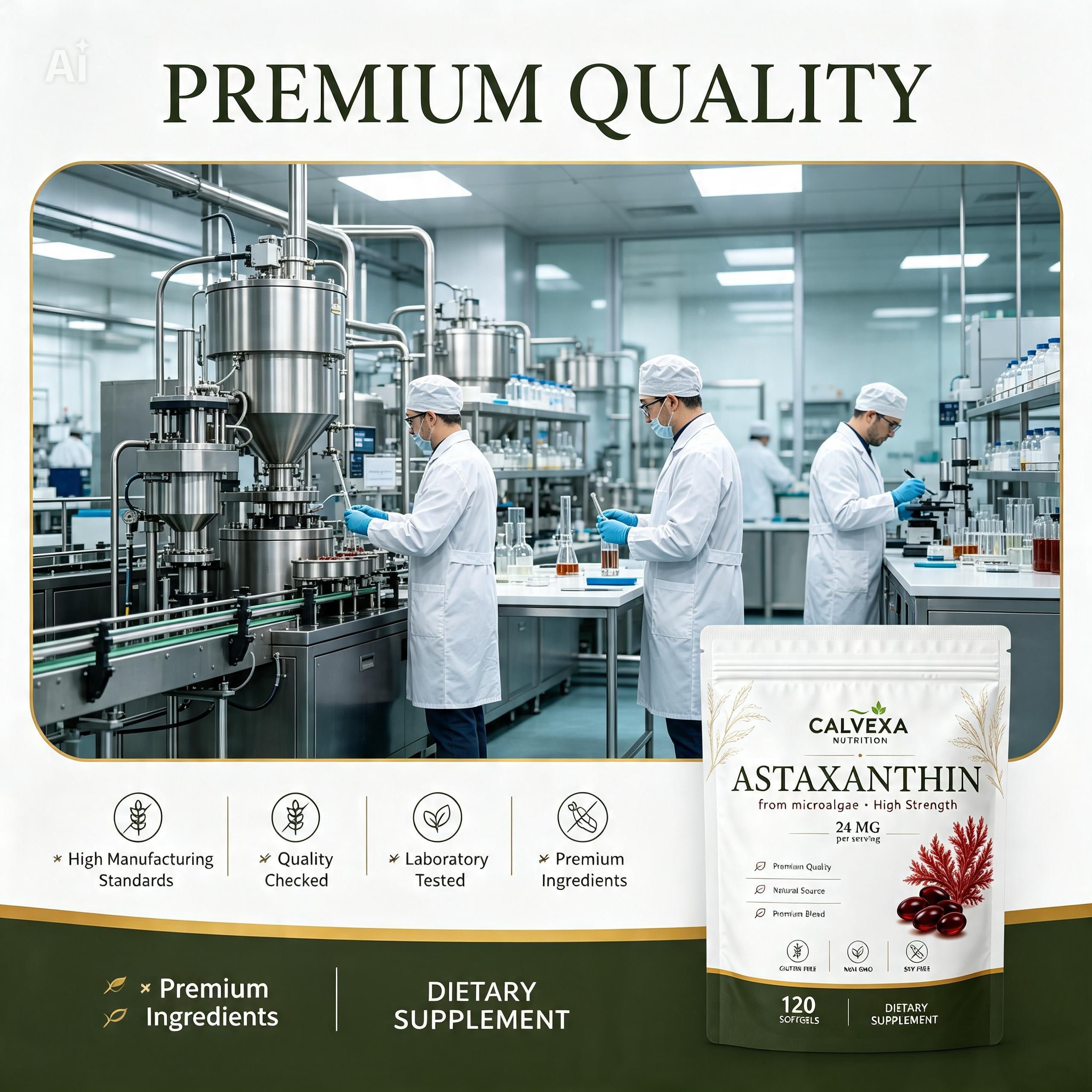 Astaxanthin 24mg 120 -Softgels